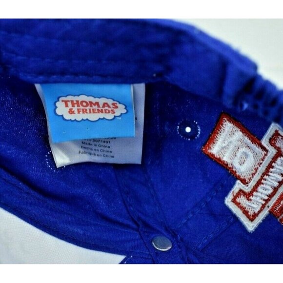 Thomas and Friends Toddler Cap Blue Race With Thomas No. 1 - Picture 5 of 6